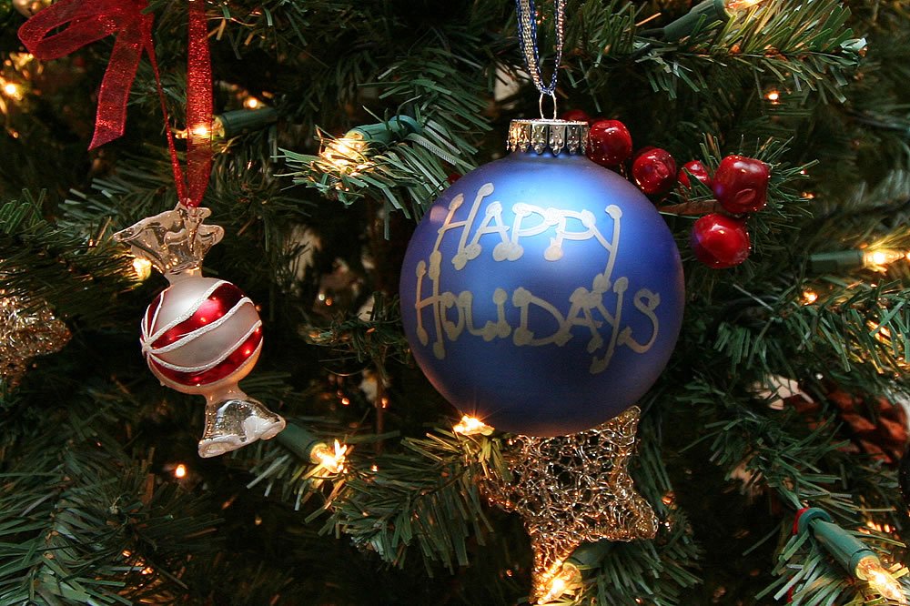 Joyful Christmas Tree Ornaments