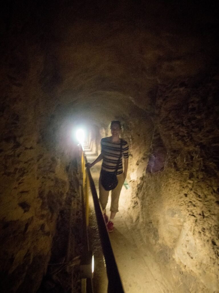 Exploring Dark Underground Tunnels