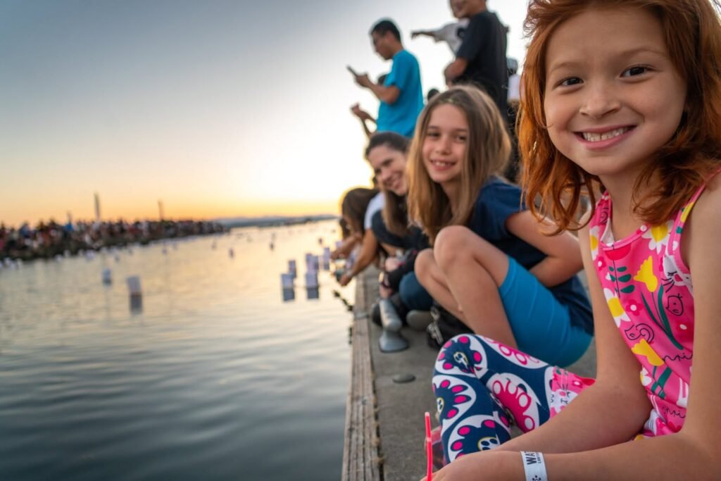 Sunset by the Water