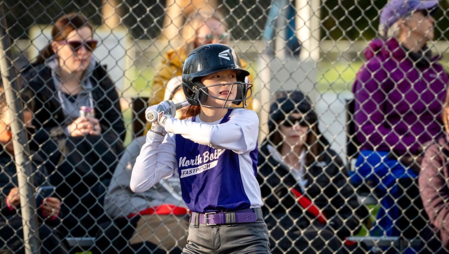 Play Ball A baseball player prepares to bat while spectators watch from behind a chain-link fence.