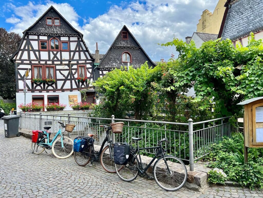 Exploring Historic Timbers by Bicycle