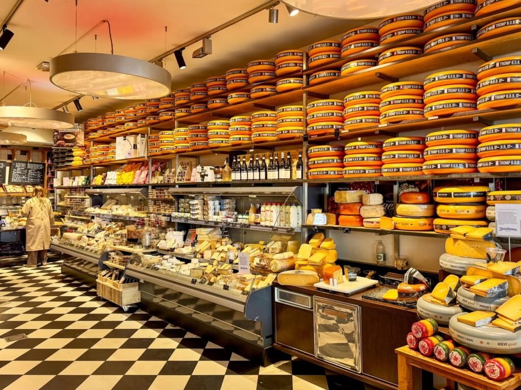 Classic Cheese Shop Display
