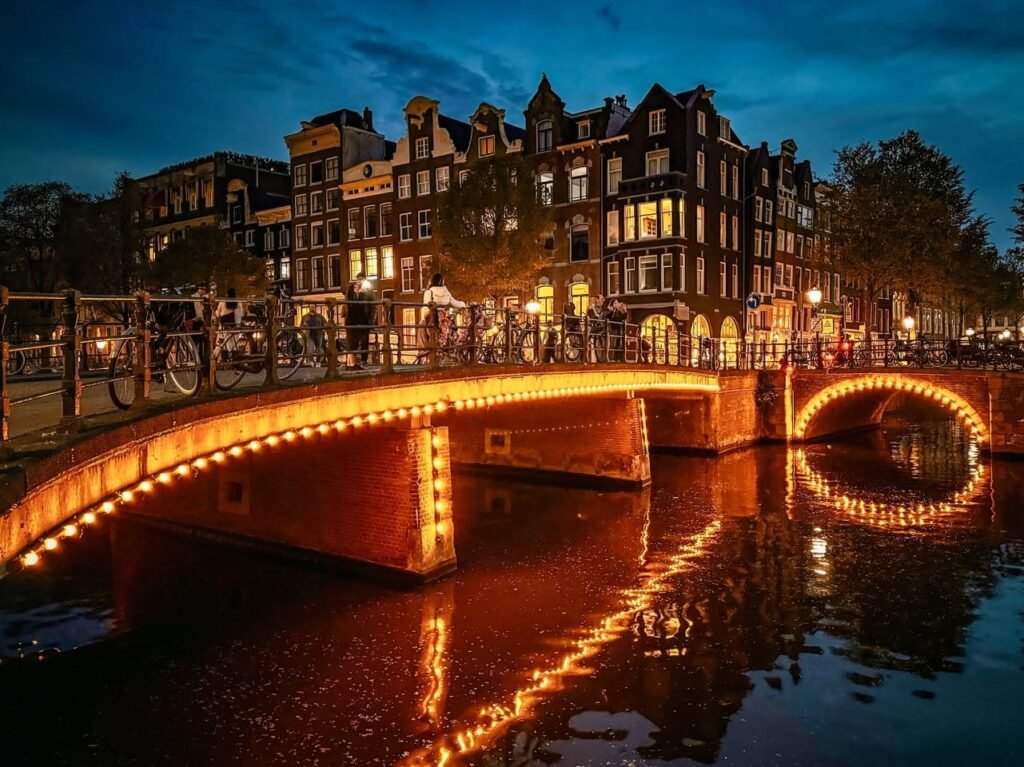 A photographic study capturing the interplay of light and geometry in urban settings.