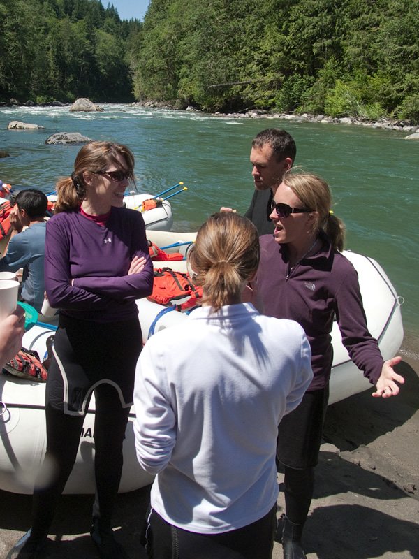 Rafting Adventures on a Pacific Northwest River