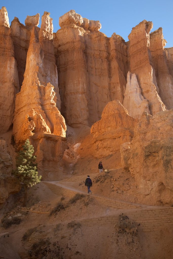 Exploring Towering Rock Formations