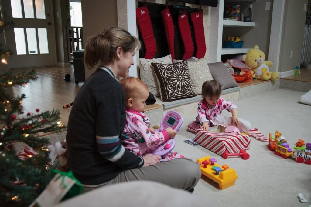 Cozy Christmas Morning with Family and Friends