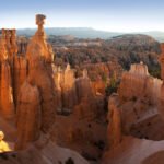 Narae 2009 Korean Festival Stunning view of Bryce Canyon's unique rock formations under a clear sky.
